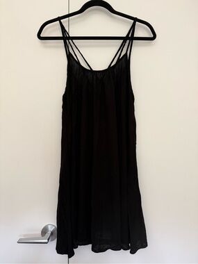 Roxy Black Double-Strap Sundress